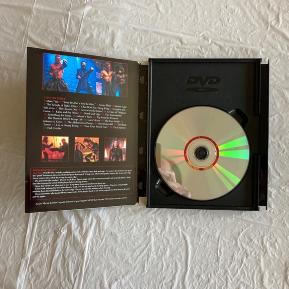 1995 Mortal Kombat DVD & Mortal Kombat Double Feature DVD - Picture 5 of 6
